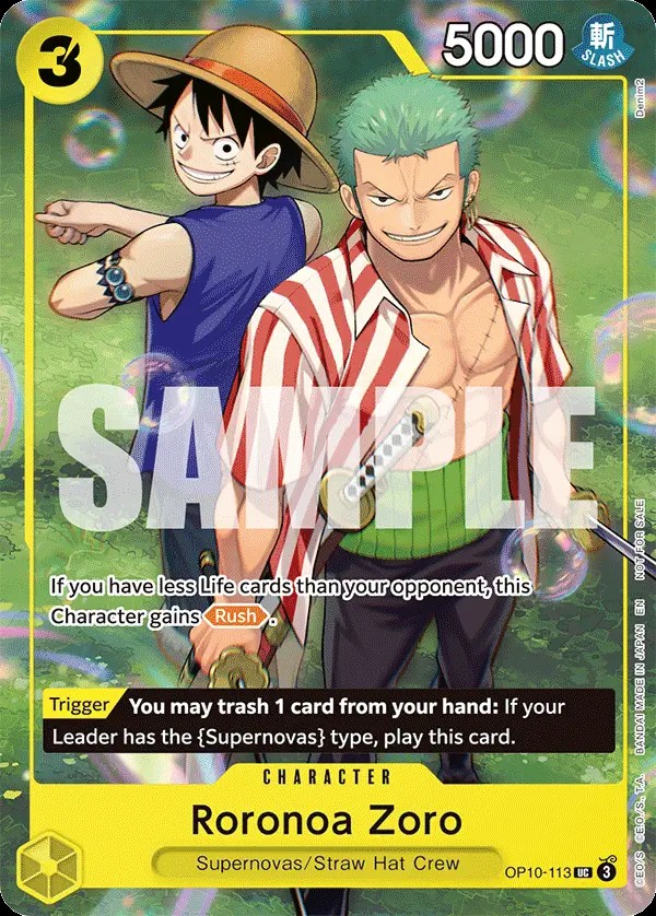 Roronoa Zoro (Learn Together Deck LD-01 Store Event)