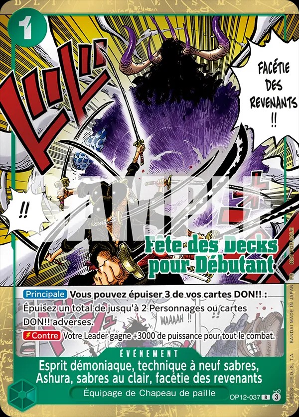 Demon Aura Nine Sword Style Asura Blades Drawn Dead Man's Game (Beginners Deck Party | Winner Pack)