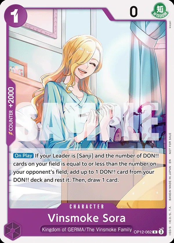 Vinsmoke Sora (Tournament Pack 2026 Vol.1)