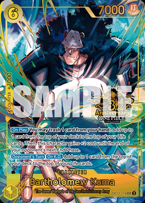Bartholomew Kuma (3rd Anniversary Set)