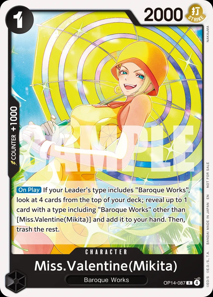 Miss Valentine (Mikita) (Store Tournament 2025 Vol.3 | Participation Pack)