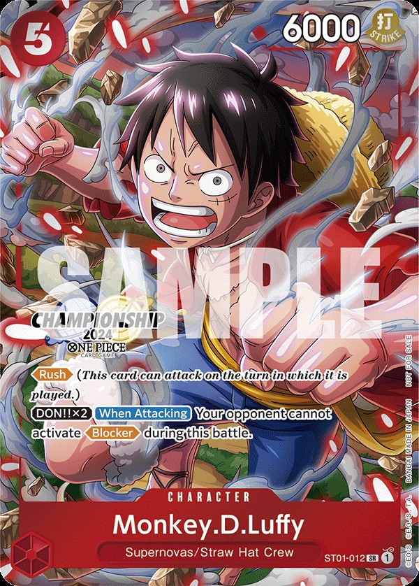 Monkey D. Luffy (Championship 2024 | Celebration Pack)